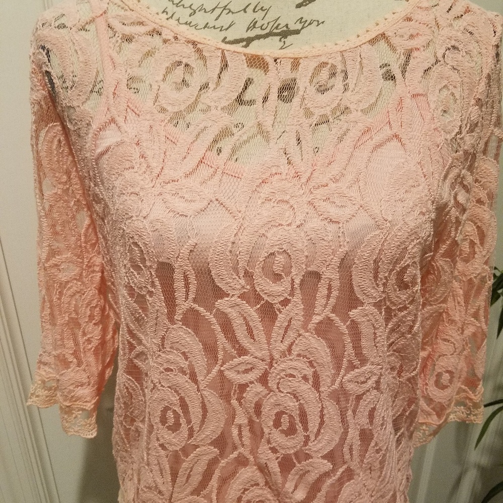 LAST DAY 🌹Fever 2 Piece Lace Blouse NWOT